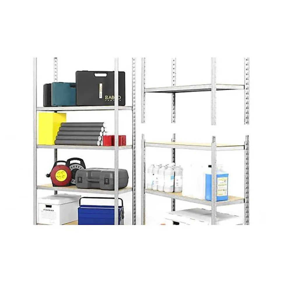 Rayonnage 4 Niveaux Kit Départ H. 1,76m, L. 1,25m, P. 1000 Epsiline