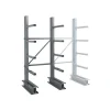 Rayonnage Cantilever Mi-lourd 5 nvx 1 côté H. 2,5m x L.1m x P.1000