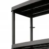 Rayonnage de rangement en plastique DRABEST, enfichable, renforcé, 250 kg, 1 pièce