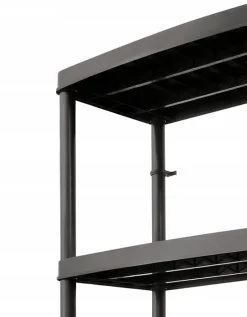 Rayonnage de rangement en plastique DRABEST, enfichable, renforcé, 250 kg, 1 pièce