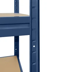 Rayonnage Étagère charge lourde Tôle d'acier 4 Étages Gris 177 x 160 x 60 cm, Capacité de charge jusqu'à 1500 kg