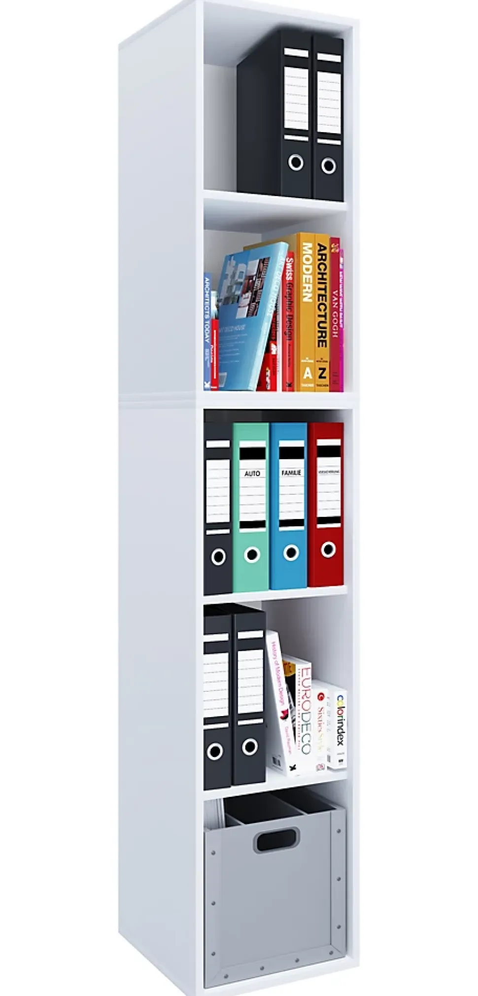 Regal Bücher Ordner Aktenregal Lona l 5f