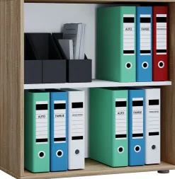 Regal Bücher Ordner Aktenregal Lona 2f