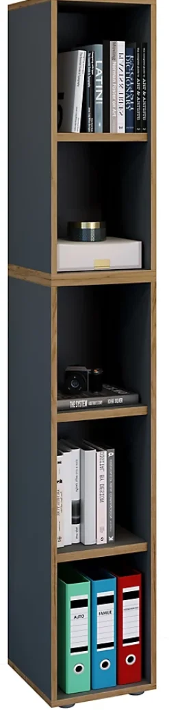 Regal Bücher Ordner Salia 5fach B. 30 cm