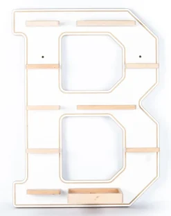 Regal Buchstabe B für Toniebox Tonies