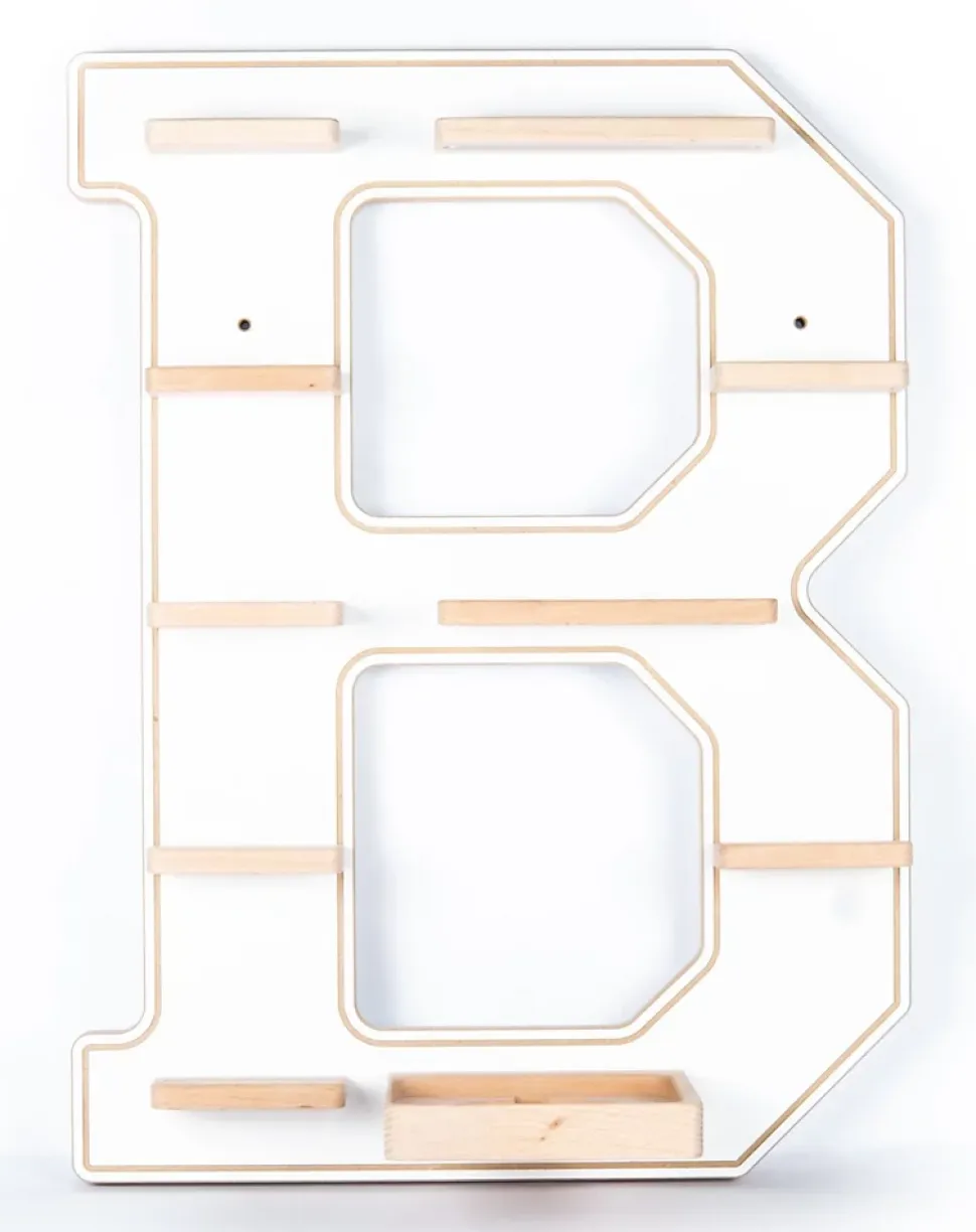 Regal Buchstabe B für Toniebox Tonies
