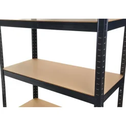REGIO - Rayonnage industriel en métal - 90x30x180 - 5 étagères - Rayonnage de stockage