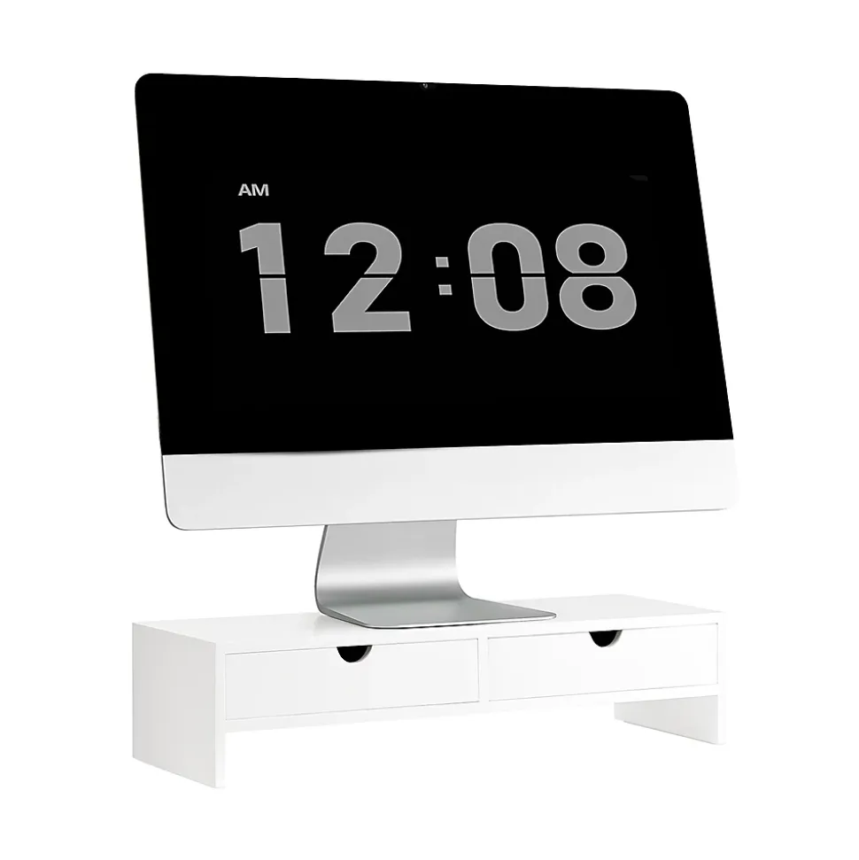 Réhausseur d'écran Support de Moniteur, Ordinateur Portable ou écran TV, BBF02-W, SoBuy