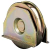 Roue avec plaque gorge ronde 80mm - FRATELLI COMUNELLO - 332-80S