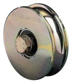 Roue gorge ronde 2 roulements 120mm R20 - COMUNELLO - 315-120