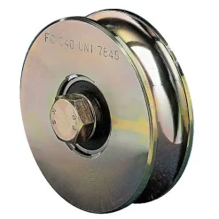 Roue gorge ronde 2 roulements 160mm R20 - COMUNELLO - 315-160