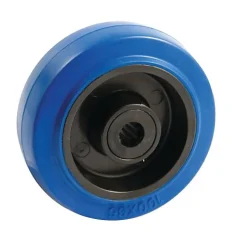 Roue non tachante bleue 125mm - AVL - 207358A