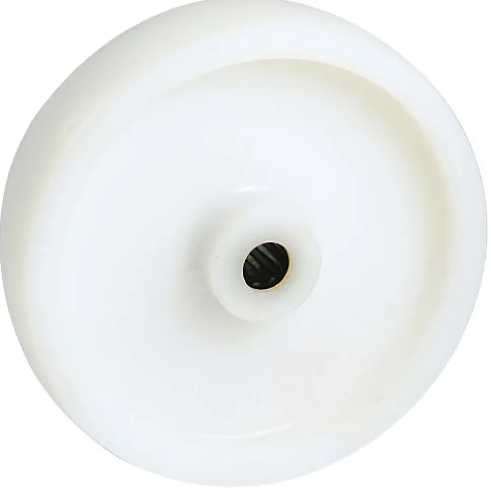 Roue polyamide 6 blanc 125mm - AVL - 290110A