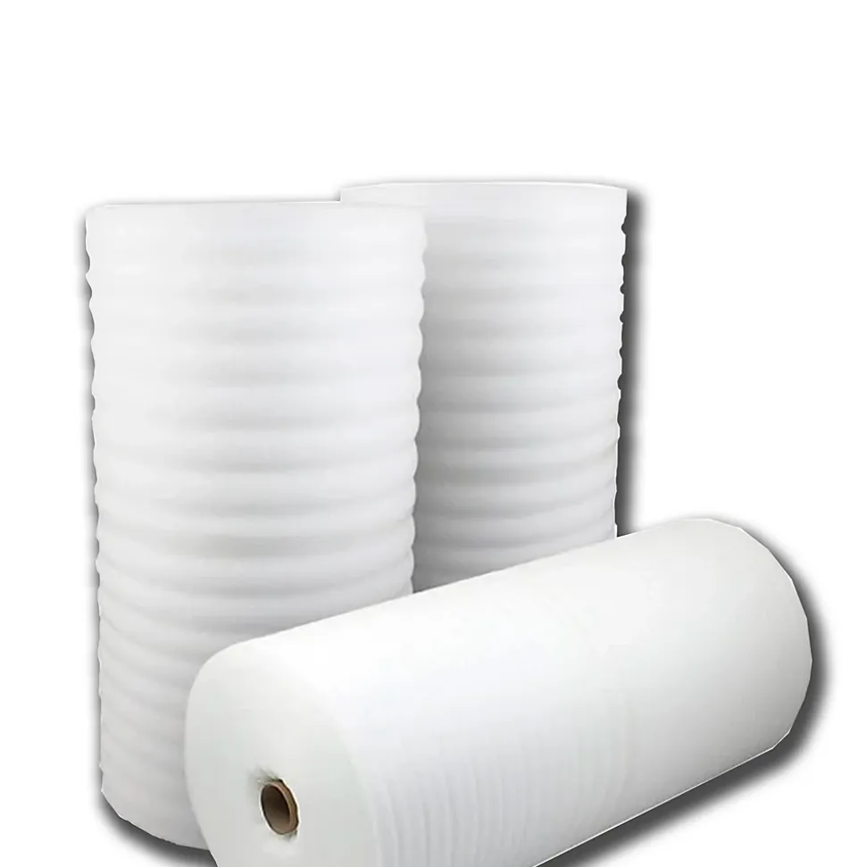 Rouleau de matelas de 50m² pour stratifiés et parquet flottant en PE 2mm