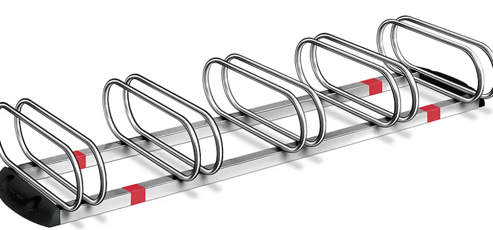 Râtelier porte vélos premium 5 places, Lot de 18 pièces.