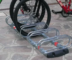 Râtelier porte vélos premium 5 places, Lot de 18 pièces.