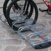 Râtelier porte vélos premium 5 places parallèles, Lot de 12 pièces.