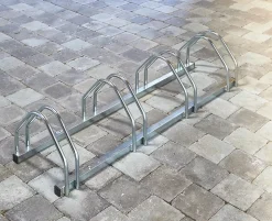 Râtelier pour 4 vélos L. 117 cm Mottez acier