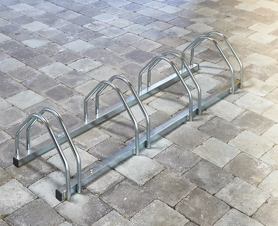 Râtelier pour 4 vélos L. 117 cm Mottez acier