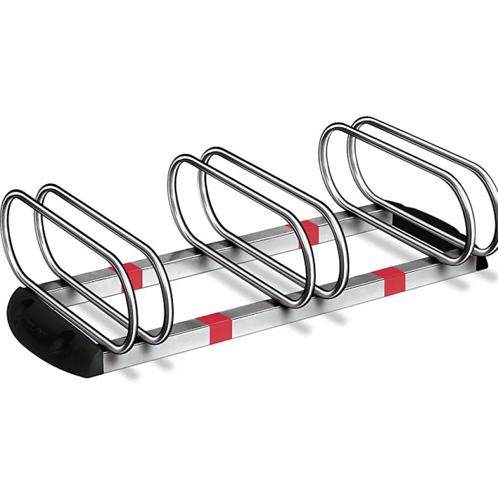 Râtelier velospremium 3 places paralléles, Lot de 12 pièces.