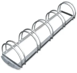 Râtelier vélos à 5 places parallèles, Lot de 24 pièces.