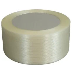 Ruban adhésif armé fil à fil transparent 130mic - rouleau adhésif 50 mm x 50 m - Carton 6 rouleaux