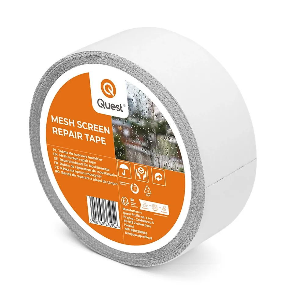 Ruban adhésif de réparation pour moustiquaires, patch pour filets anti,insectes, 50mm/20m