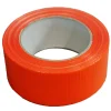 Ruban adhésif toilé orange 50 mm x 33 m - 1 rouleau adhésif TECPLAST pour fixer les bâches, fils et câbles