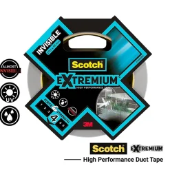Ruban adhésif toile de réparation Scotch Extremium 20 x 48 mm transparent