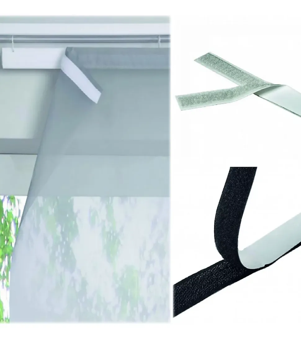 Ruban Agrippant Adhésif Spécial Tissu 20 mm de 1 mètre