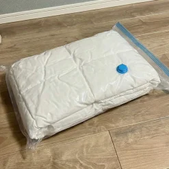 Sac de rangement sous vide - MSV - 60x80 cm - Parfum lavande - Couleur bleu