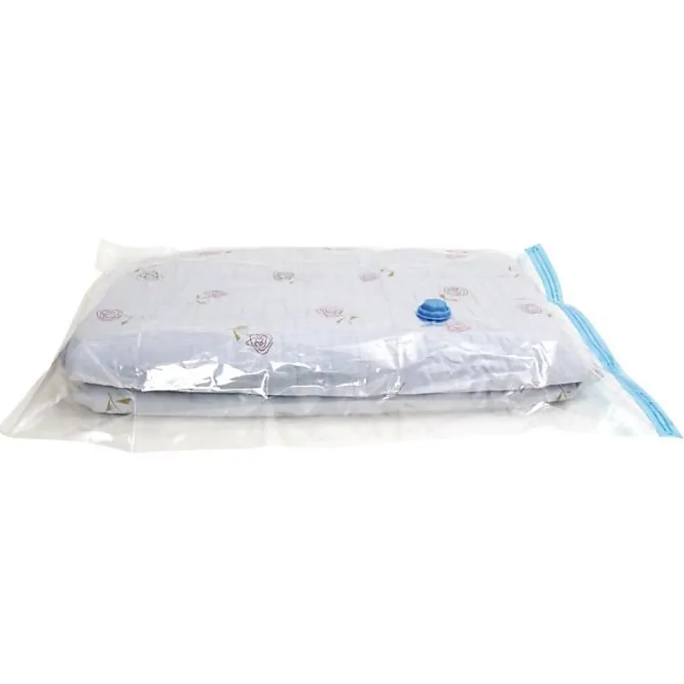 Sac de rangement sous vide - MSV - 60x80 cm - Parfum lavande - Couleur bleu