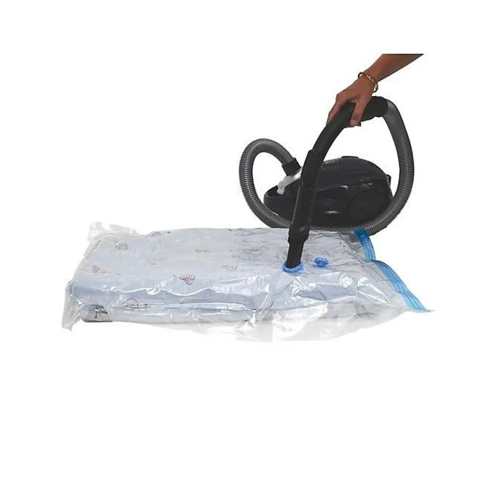 Sac de rangement sous vide parfum lavande - MSV - 40x60 cm - Bleu - Oui