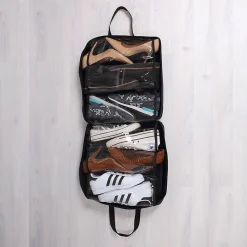 Sac range chaussures noir 6 paires