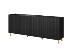 Sanna - buffet bas - 4 portes - 200 cm - Best Mobilier