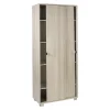 Sarmog Meuble 2 portes coulissantes en kit Blanc