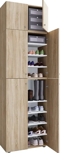 Schuhschrank Kleiderschrank Lona 9f A