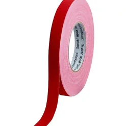 Scotch 9545N Ruban adhésif toile9 rouge 19 mm x 50 m, 0,3 mm