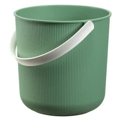 Seau de Rangement Elégant Coloré 10 litres - Vert