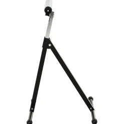 Servante à rouleau pliable - servante d'atelier à rouleau - max 90 Kg - H. 68-110 cm - métal rouge noir