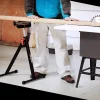 Servante à rouleau téléscopique - Réglable de 68 à 110 cm, Charge Max 90 kg - CONSTRUCTOR