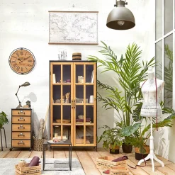 Set de 3 cagettes Colonial - bois - Atmosphera