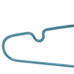Set de 10 cintres ronds métal PVC - Bleu- 5five