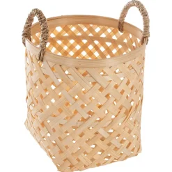 Set de 3 paniers bambou - Atmosphera