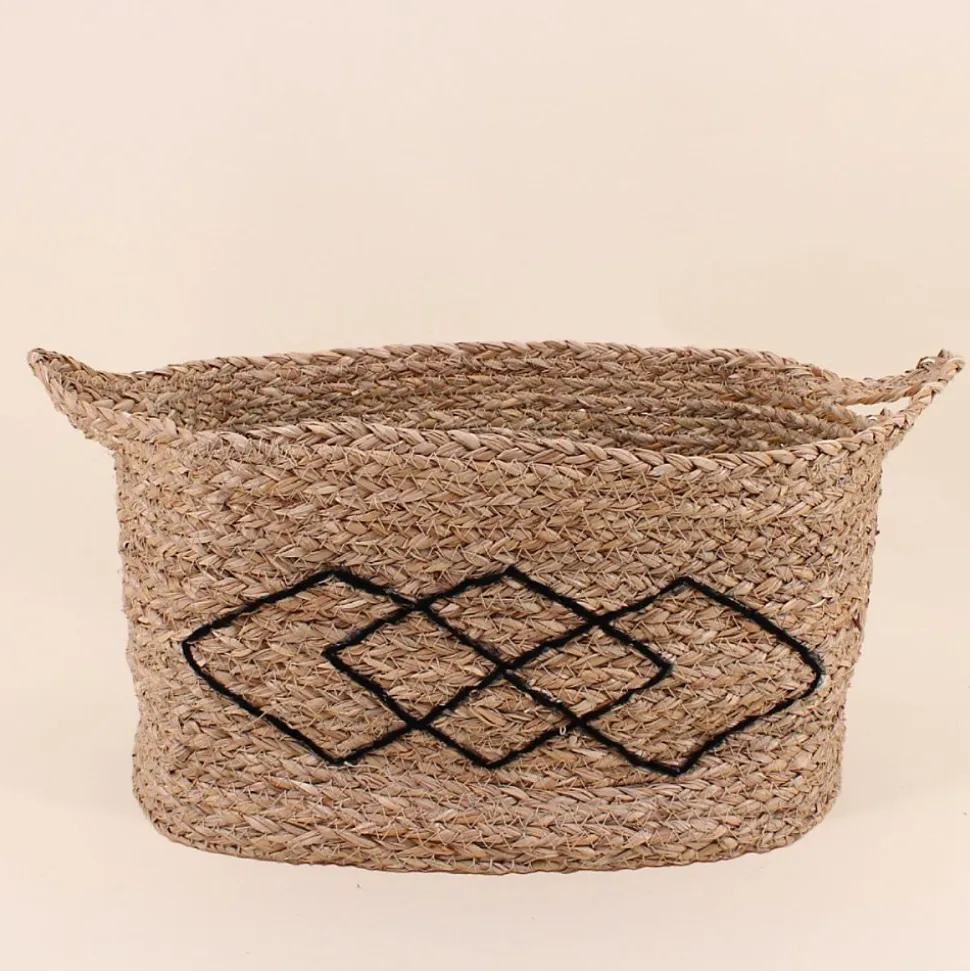 Set de 3 paniers en fibres naturelles