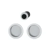 Set pour porte coulissante F94 chromé satiné aveugle - HOPPE - 3947849