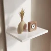 SIRHONA Etagère de Coiffeuse 160x58x30cm Blanc Rangement + 1 Porte + Etagère mobile
