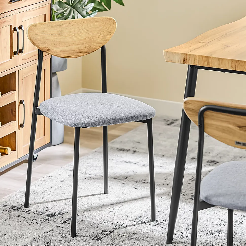 SoBuy Ensemble Table à Manger 5 Pièces avec Chaises pour Petits Espaces