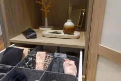 Séparateur de tiroir en feutre gris l. 65,9 cm Box & Beyond