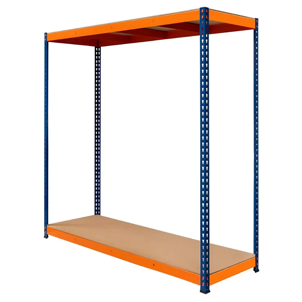 S-Rax Rayonnage à 2 Étagères 180 cm x 180 cm x 60 cm